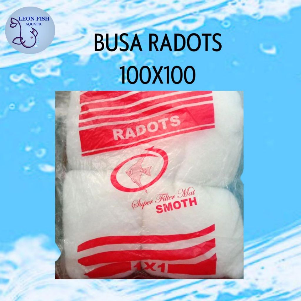 Kapas Busa Filter Air Kolam Aquarium RADOTS 1x1 M Hemat Busa Akuarium