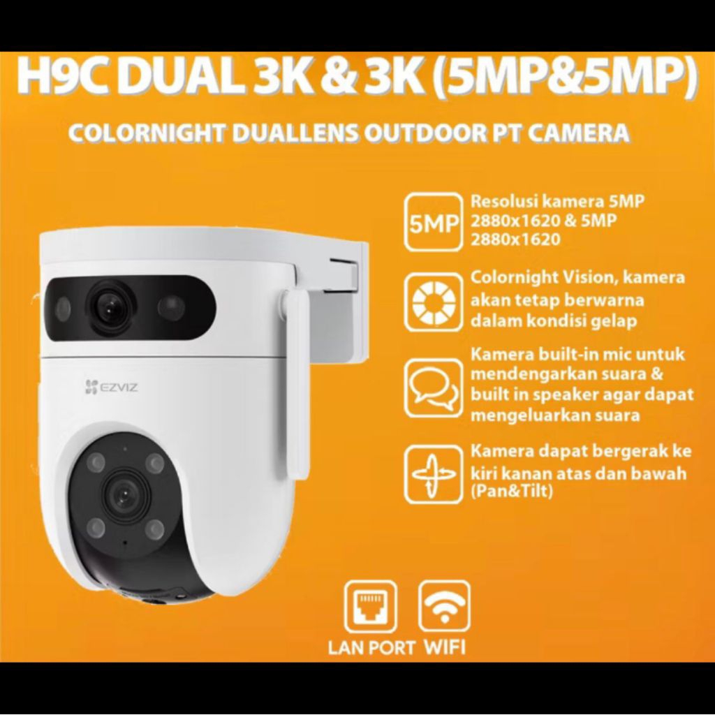 CCTV EZVIZ H9C DUAL KAMERA 5MP