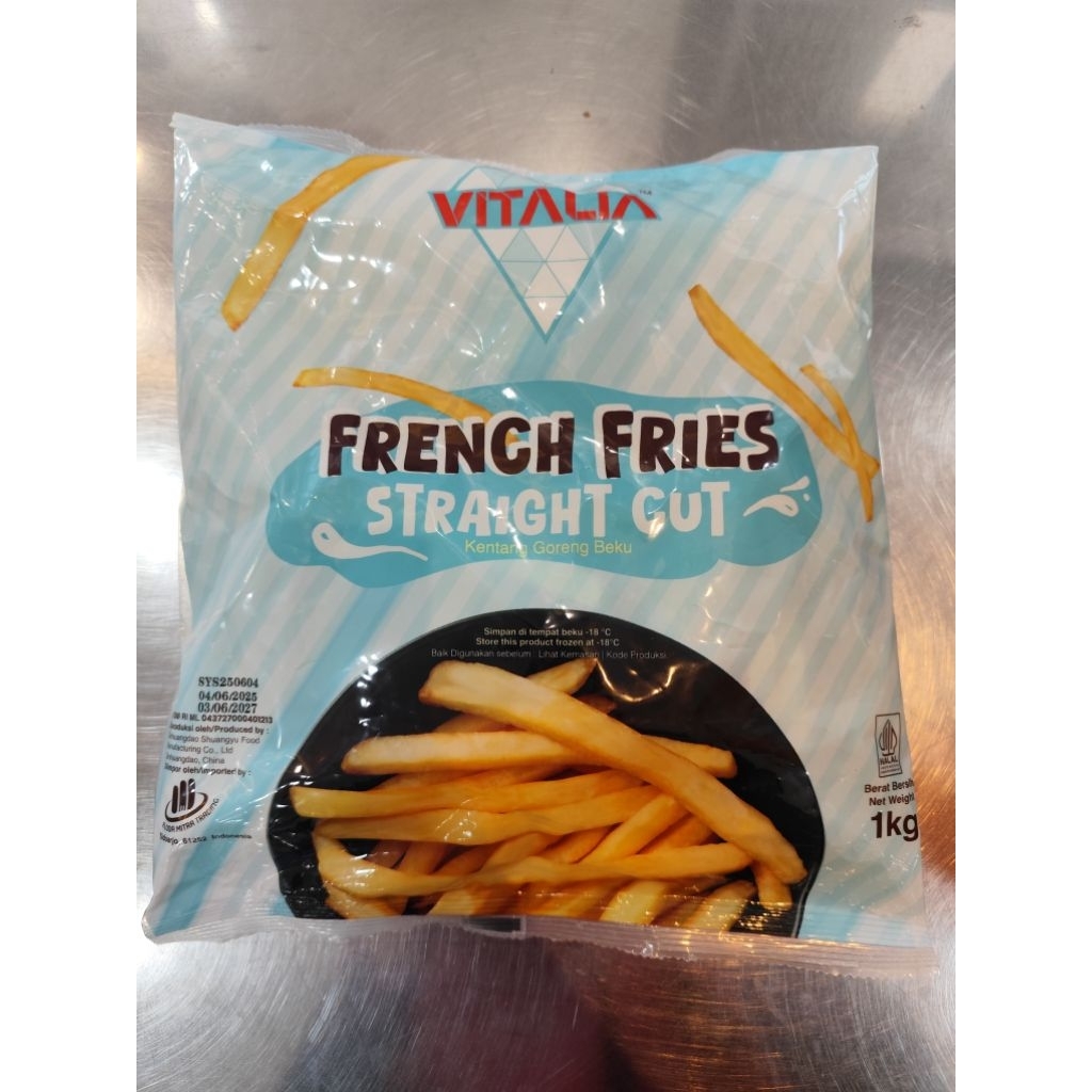 

VITALIA FRENCH FRIES STRAIGHT CUT 1KG (9945995007)