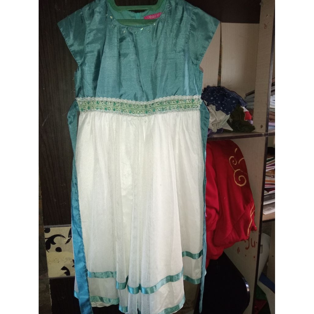 preloved dress/ gaun tille anak barang matahari