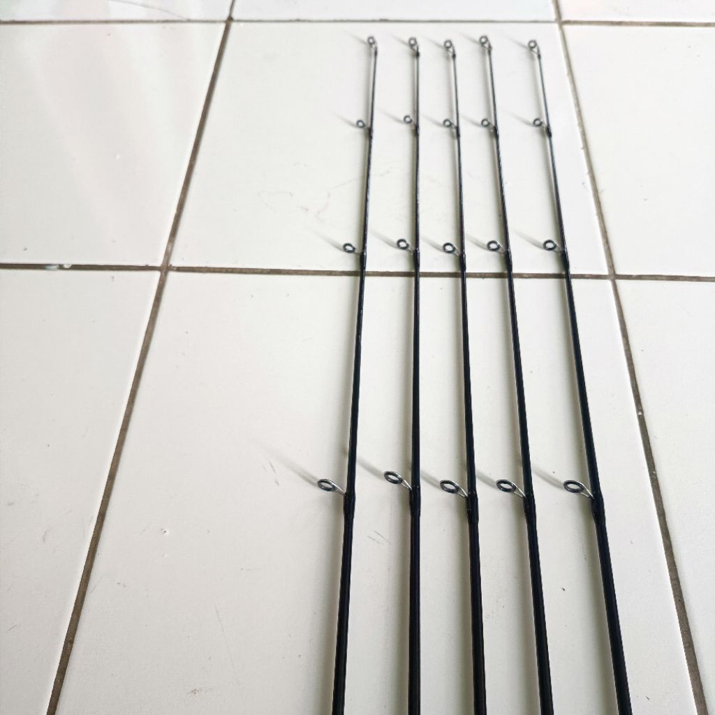 ujungan joran fiber 75-180cm sambung dua