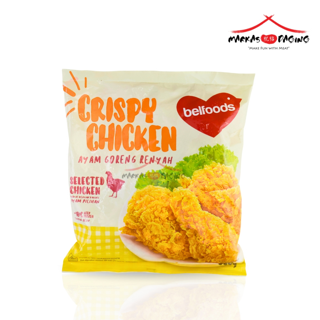 

Belfoods Crispy Chicken 500gr / Ayam Krispi - Markasdaging