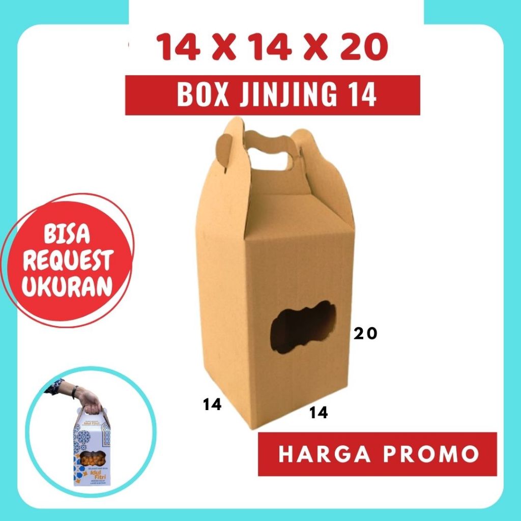 

Kardus Jinjing 14x14x20 Toples 500gr Isi 3 Gable Box Ied Mubarok Dus Idul Fitri Lebaran Packing Kotak Kemasan Karton