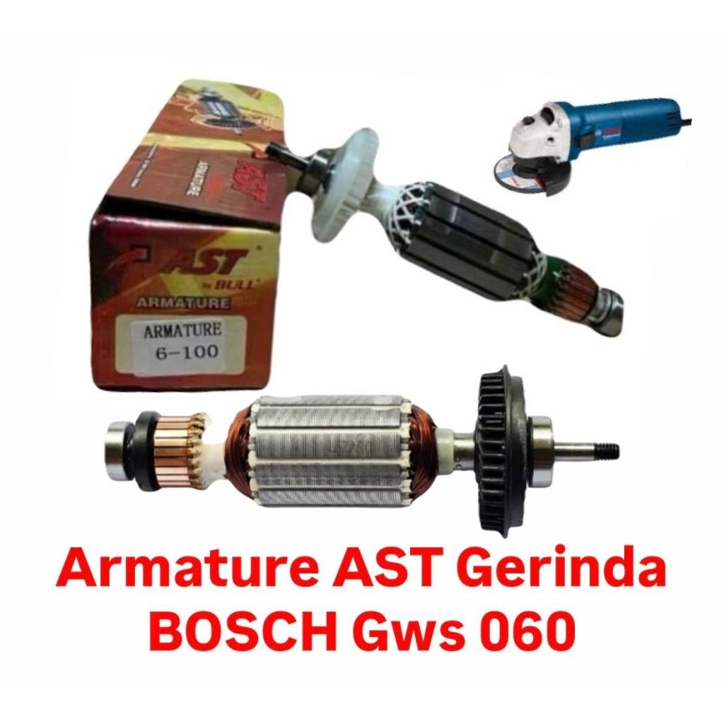 AST armature angker gerinda grinda  Bosch gws 060 / 5-100 / 6-100