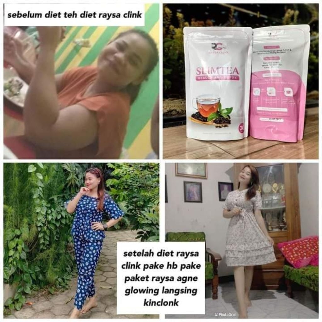 Teh Pelangsing Raysa Clink bpom