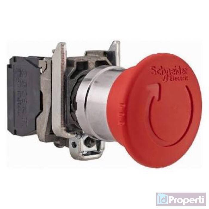 Stop Push Button Ampere Meter Schneider