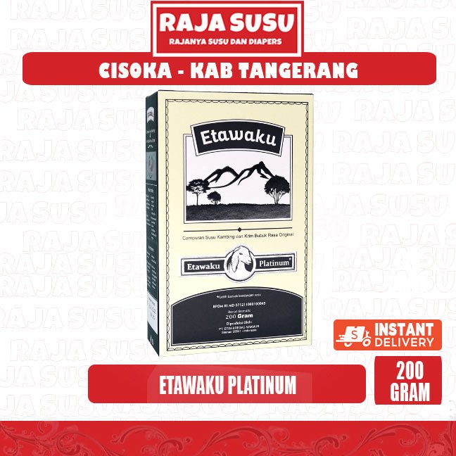 

ETAWAKU PLATINUM 200GR - RAJA SUSU