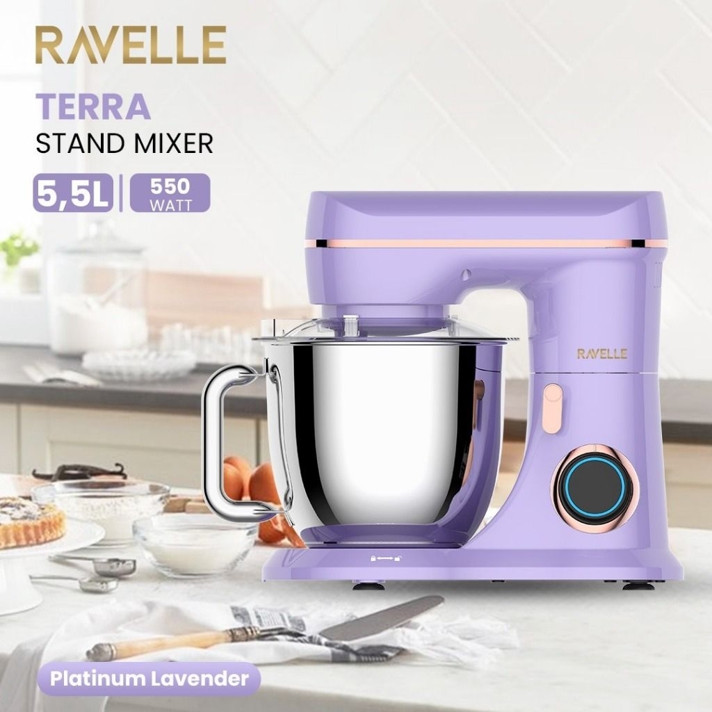 Ravelle Stand Mixer Terra 5.5 Liter