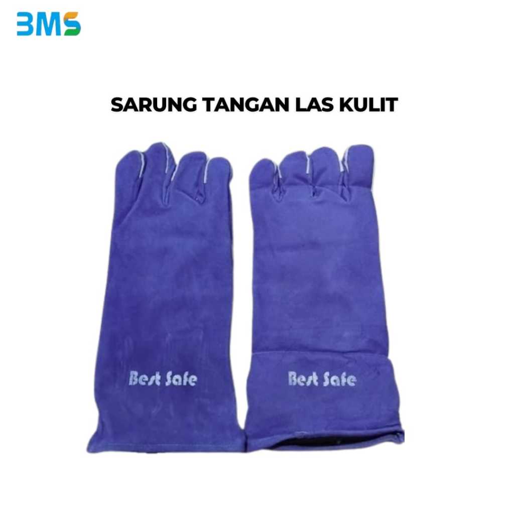 Sarung Tangan Las Kulit || Sarung Tangan Las Welding Kulit Anti Panas || Sarung Tangan Las Safety
