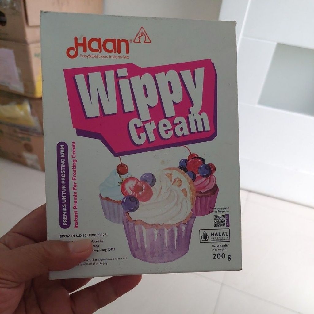 

wippy cream haan kemassn dus 200gr