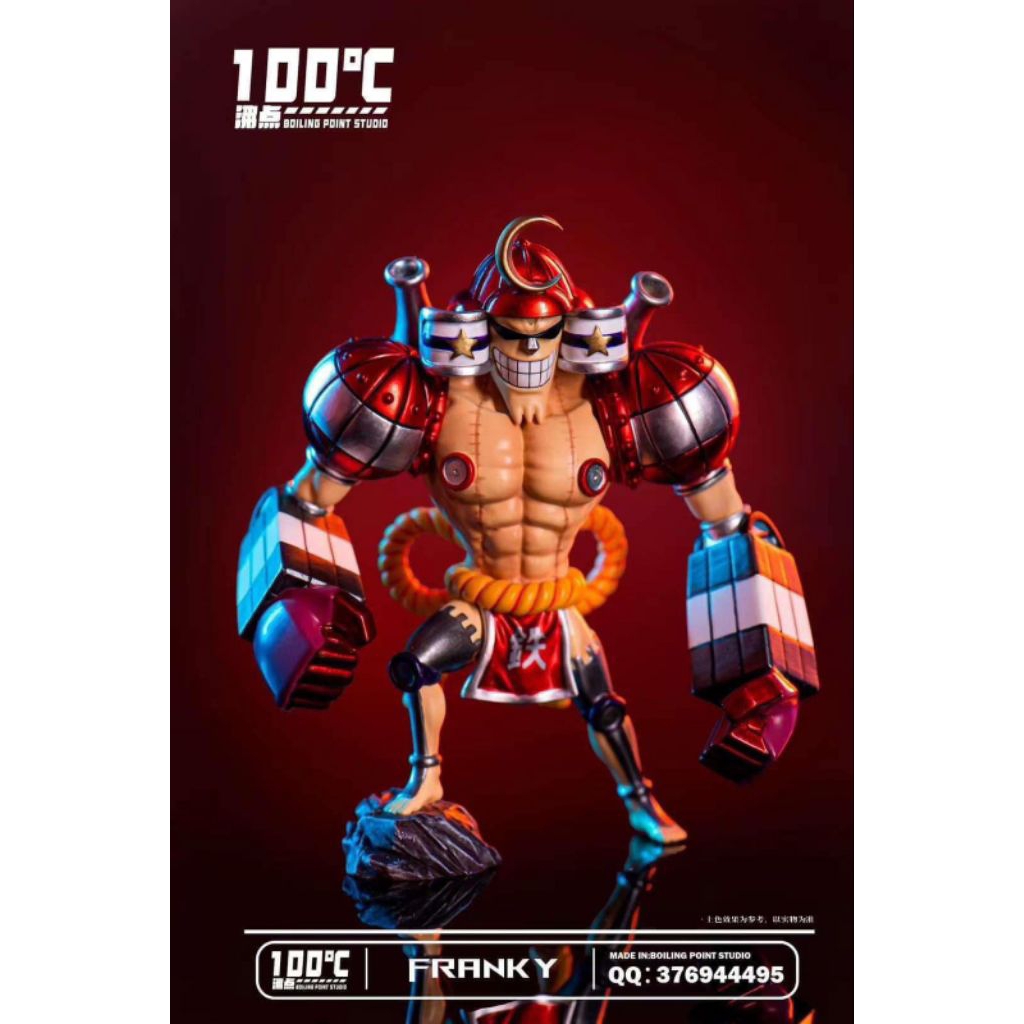 WCF Resin Boiling Point Studio Franky Onigashima One Piece Figure | Wano Wanokuni WT100 Bukan FZO DX