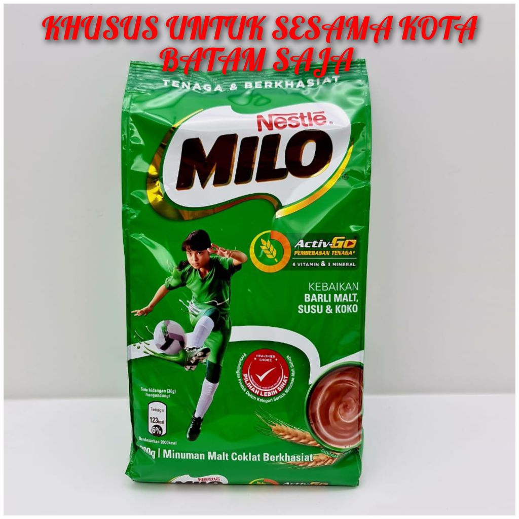 

Milo Activ-Go Susu & Coklat 900 gram