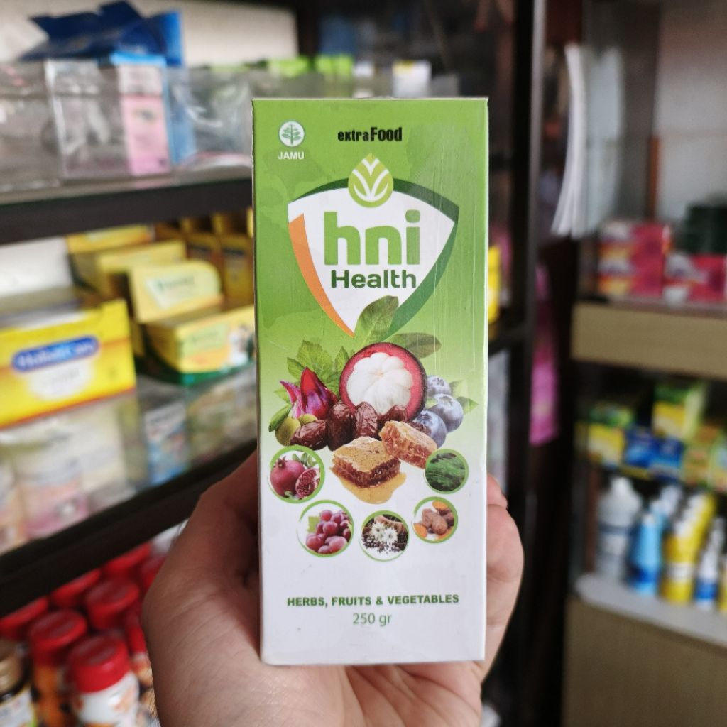 

HNI Health - Extra Food ~ Suplemen Herbal 23 Bahan Alami 250ml – Multivitamin & Antioksidan