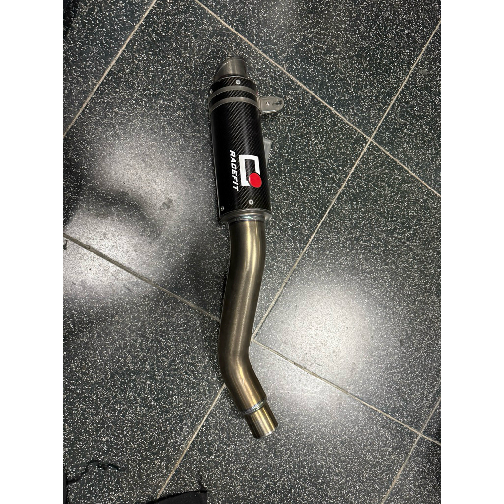 Knalpot kawasaki ZX6R ZX636 RACEFIT ORIGINAL 3/4
