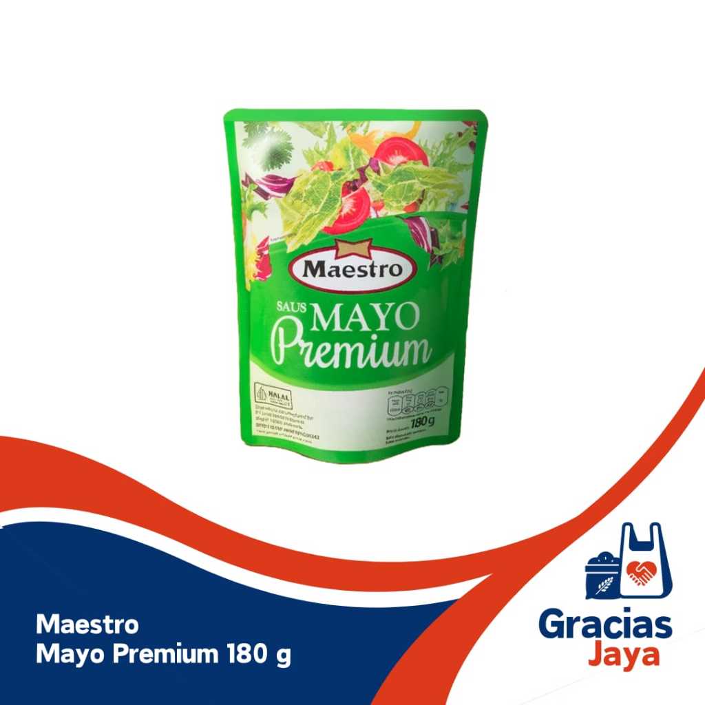 

Maestro Mayoneis 180 gram original light
