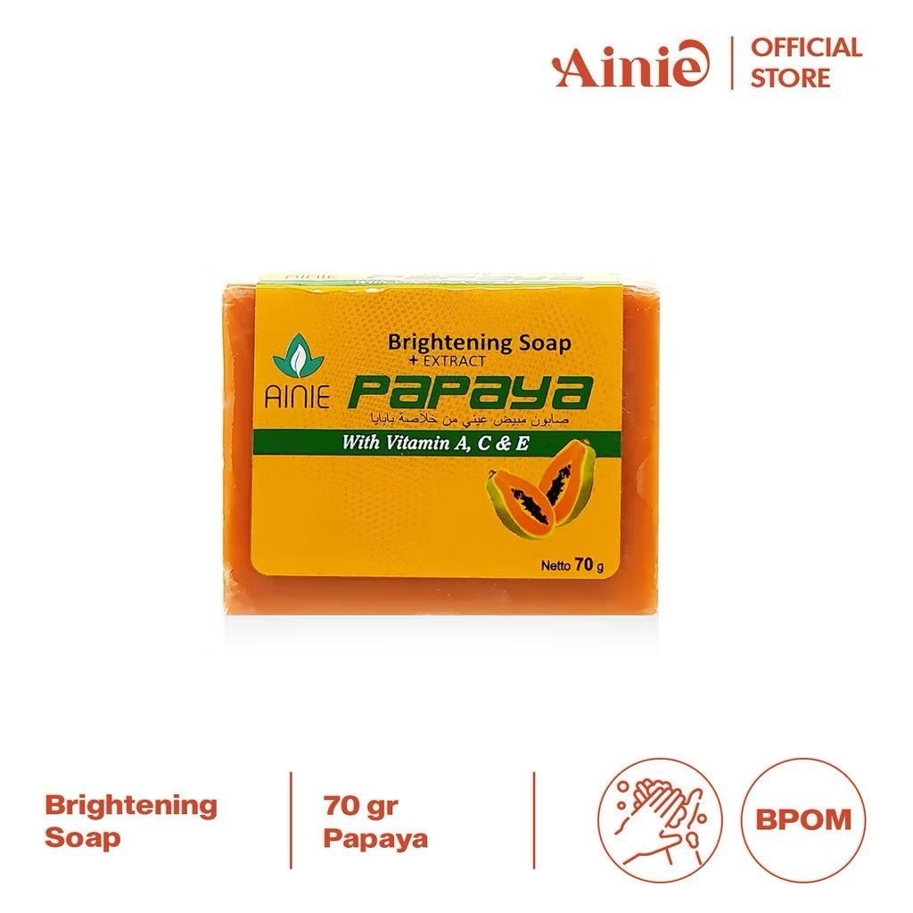 ￼Ainie Sabun Mandi Papaya 70 GR