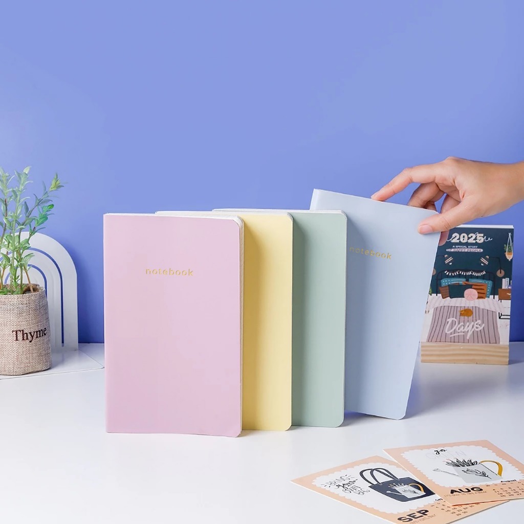 

Bukuqu Soft Leather A5 #Notebook - Notebook kulit warna pastel - Journal - Agenda