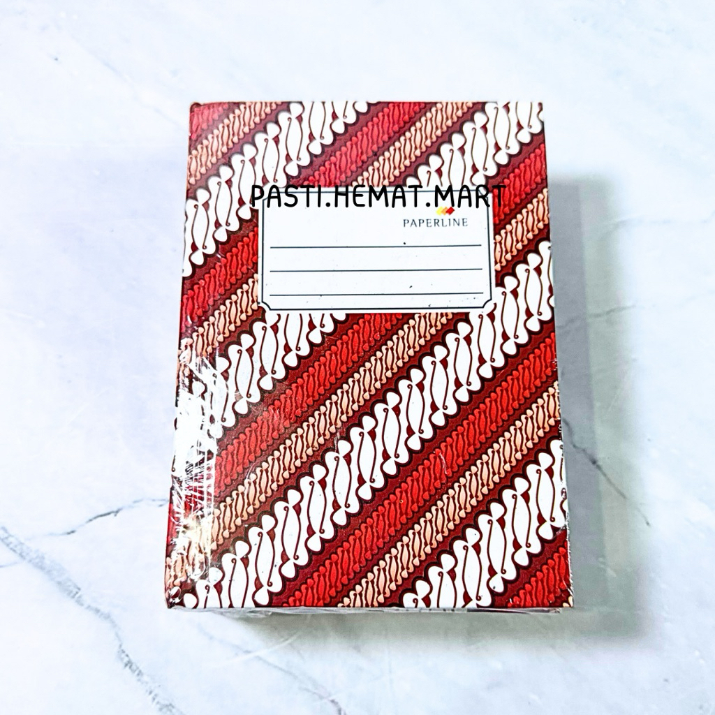 

Paperline Buku Quarto Batik 100 Lembar | Hard Cover Quarto Batik