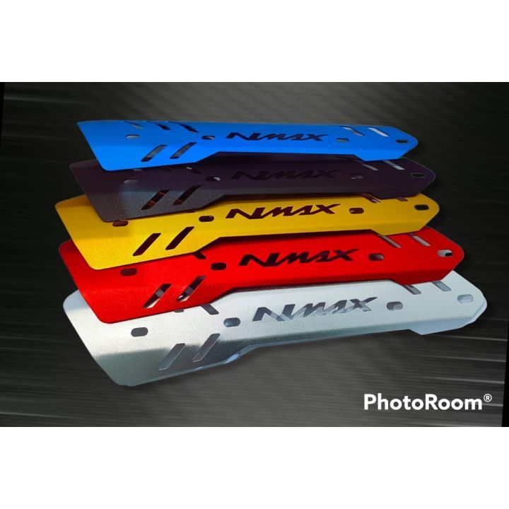 TAMENG KNALPOT NMAX Tutup Knalpot Motor Nmax Cnc Alumunium Cover Knalpot NMAX Pelindung Knalpot NMAX