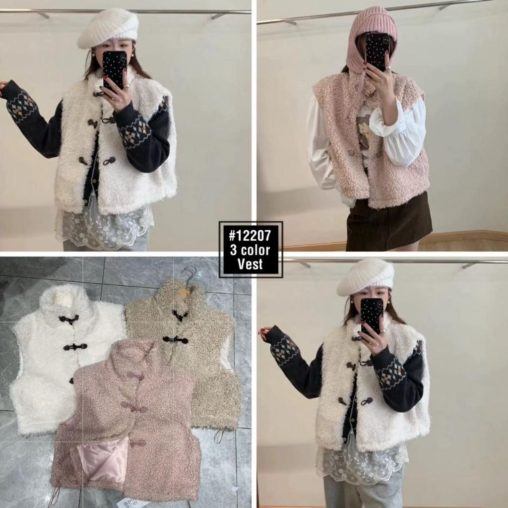 Vest Winter Bulu Serpa Wanita Premium #380