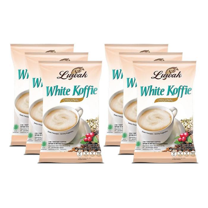 

Luwak White Coffee 20gr 1 Renceng Isi 10 Kopi Instan