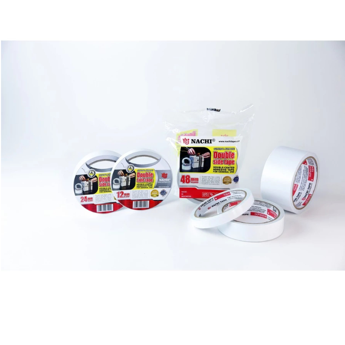 Nachi Double Tape Kertas & Double Tape Foam 12 24 48 mm