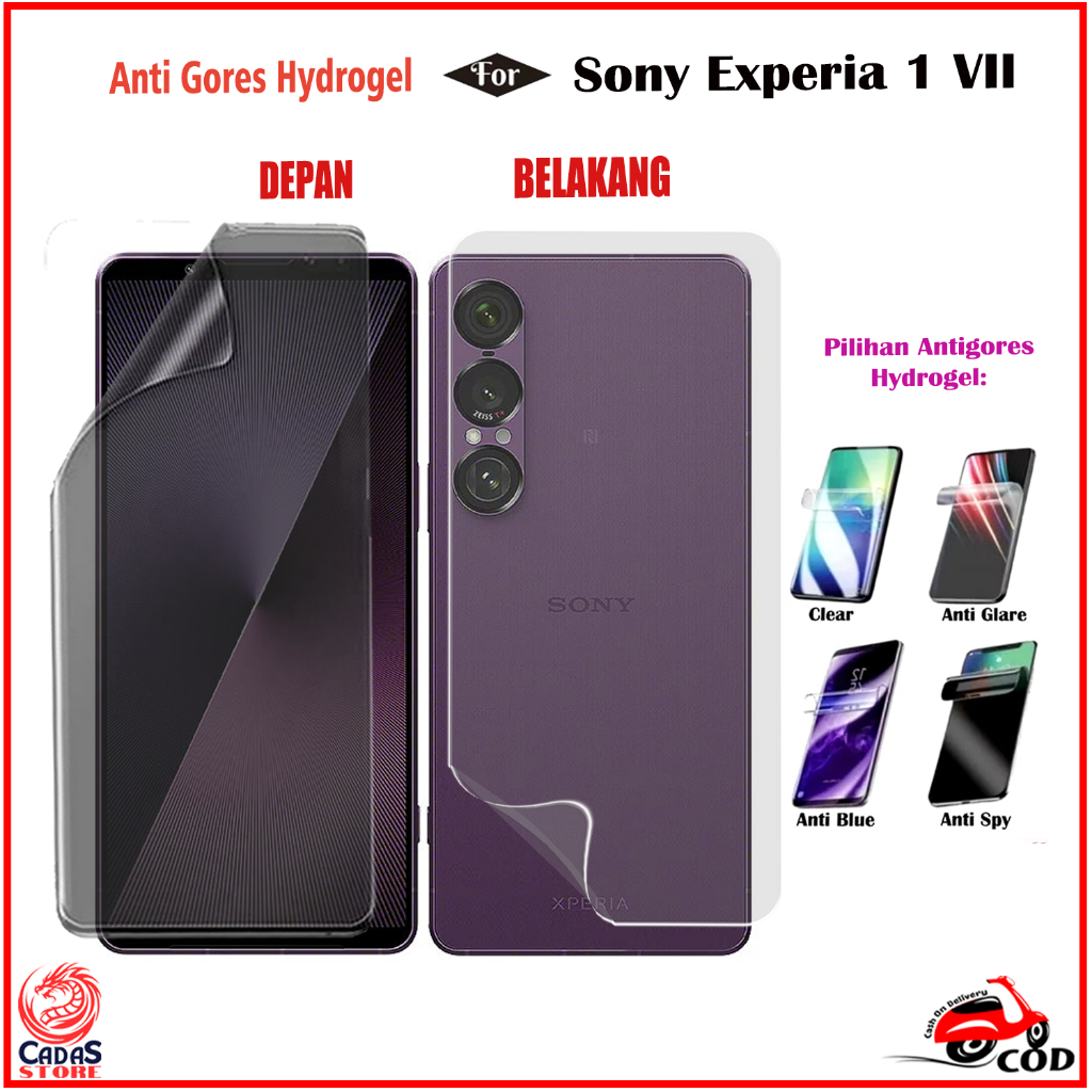 Anti Gores Hydrogel SONY XPERIA 1 VII / XPERIA 1 VI / XPERIA 1 V / XPERIA 1 IV / XPERIA 1 III for LA