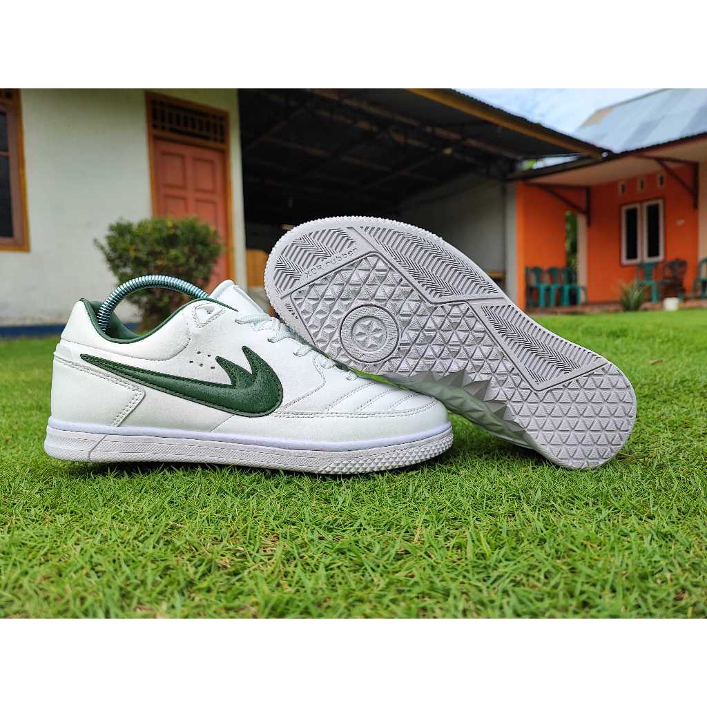 [Best Seller] Sepatu Futsal 5 StreetGato IC - White Malacite Green