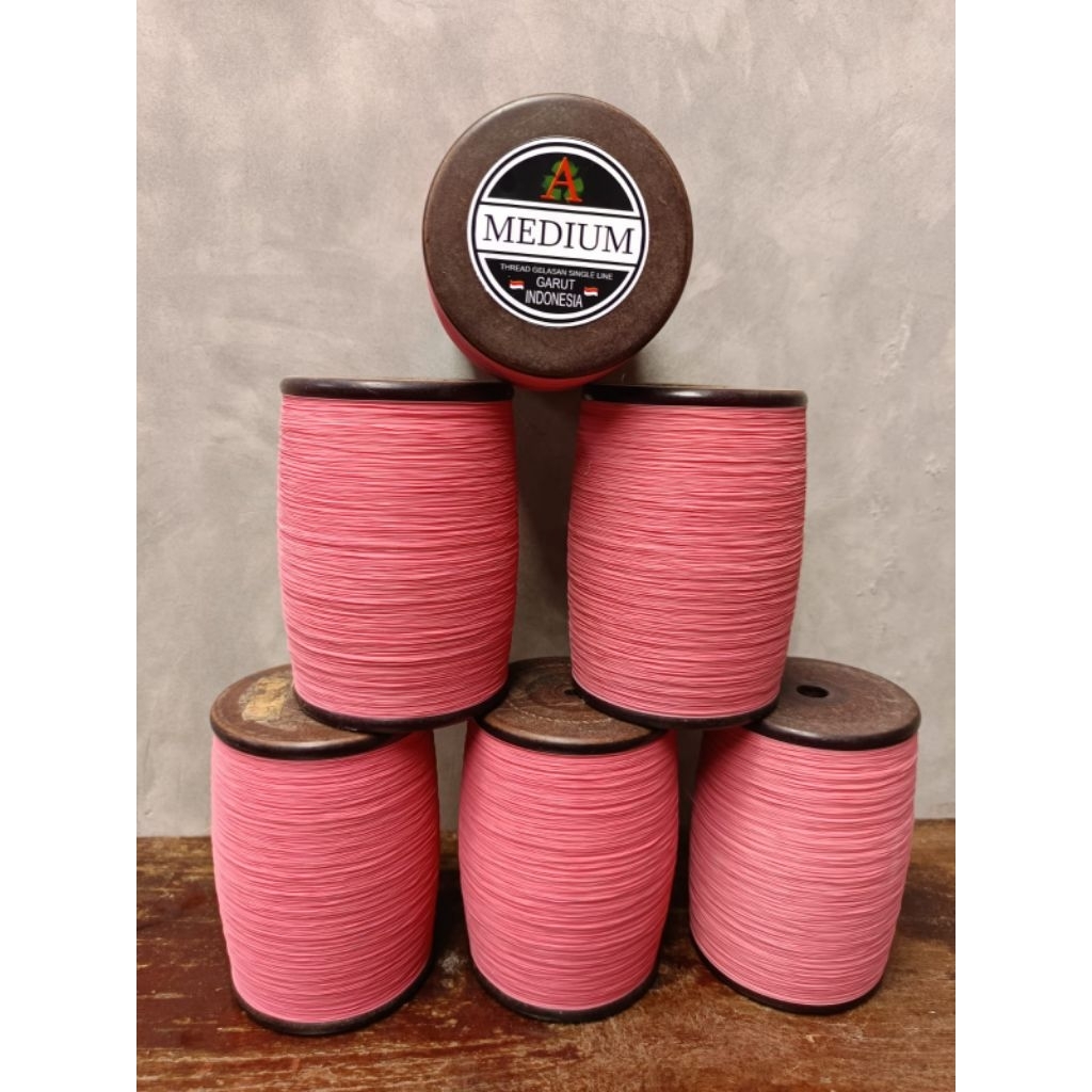 Gelasan salatin kimia 6000 yard warna ping