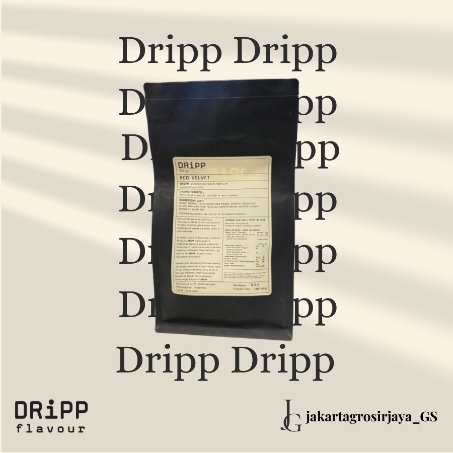 

DRiPP Red Velvet Powder 760 gram ( Red Velvet Bubuk )