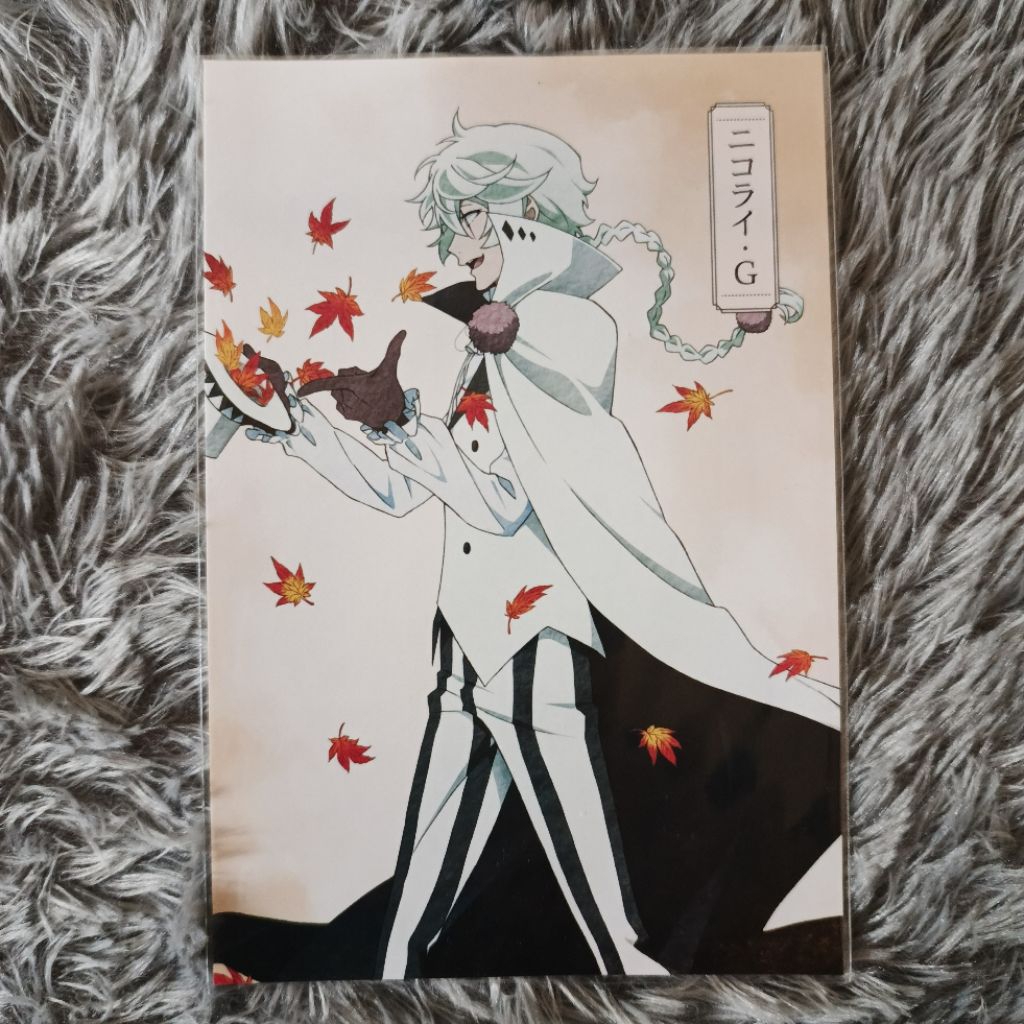 [Read Desc] Official Bungo Stray Dogs Merch Nikolai Gogol Postcard BSD merchandise