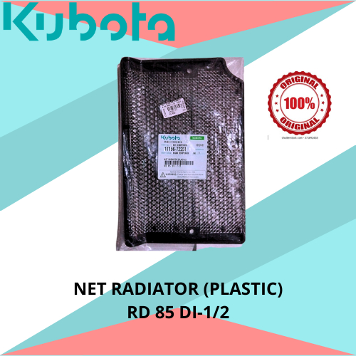 KUBOTA NET RADIATOR RD 85 DI-1/2T / SIRIP RADIATOR RD 85 DI-1/2T / SIRIP PENDINGIN RD 85 DI-1/2T