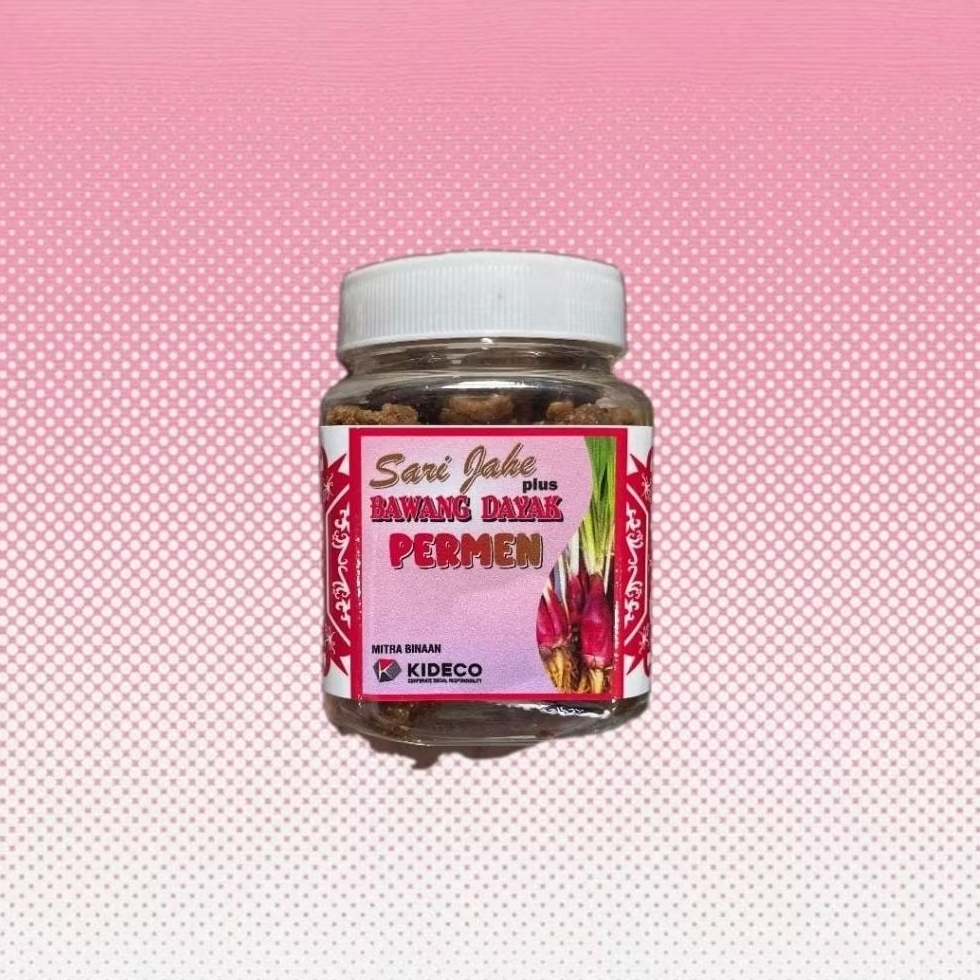 MINUMAN HERBAL SARI JAHE BAWANG DAYAK PERMEN