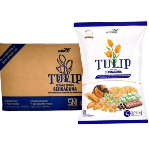 

TEPUNG TERIGU KEMASAN 1KG ALL MERK [ 1 KARTON ]