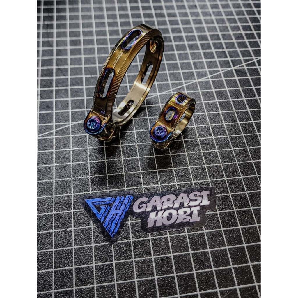 Kleman karbu 28,35,38 klem tabung ris nsr dan klem tabung ris novadash titanium BMRT GH