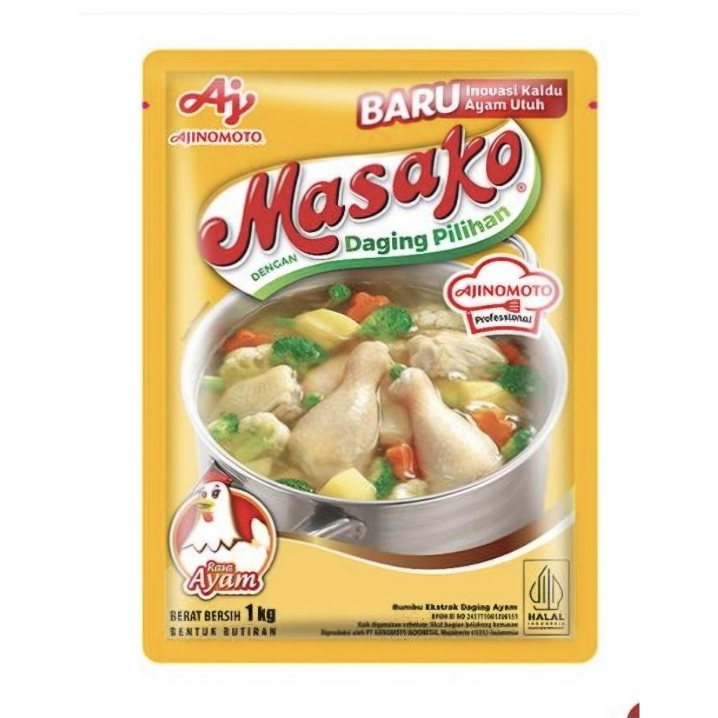 

BUMBU KALDU AYAM MASAKO AJINOMOTO 1 KG
