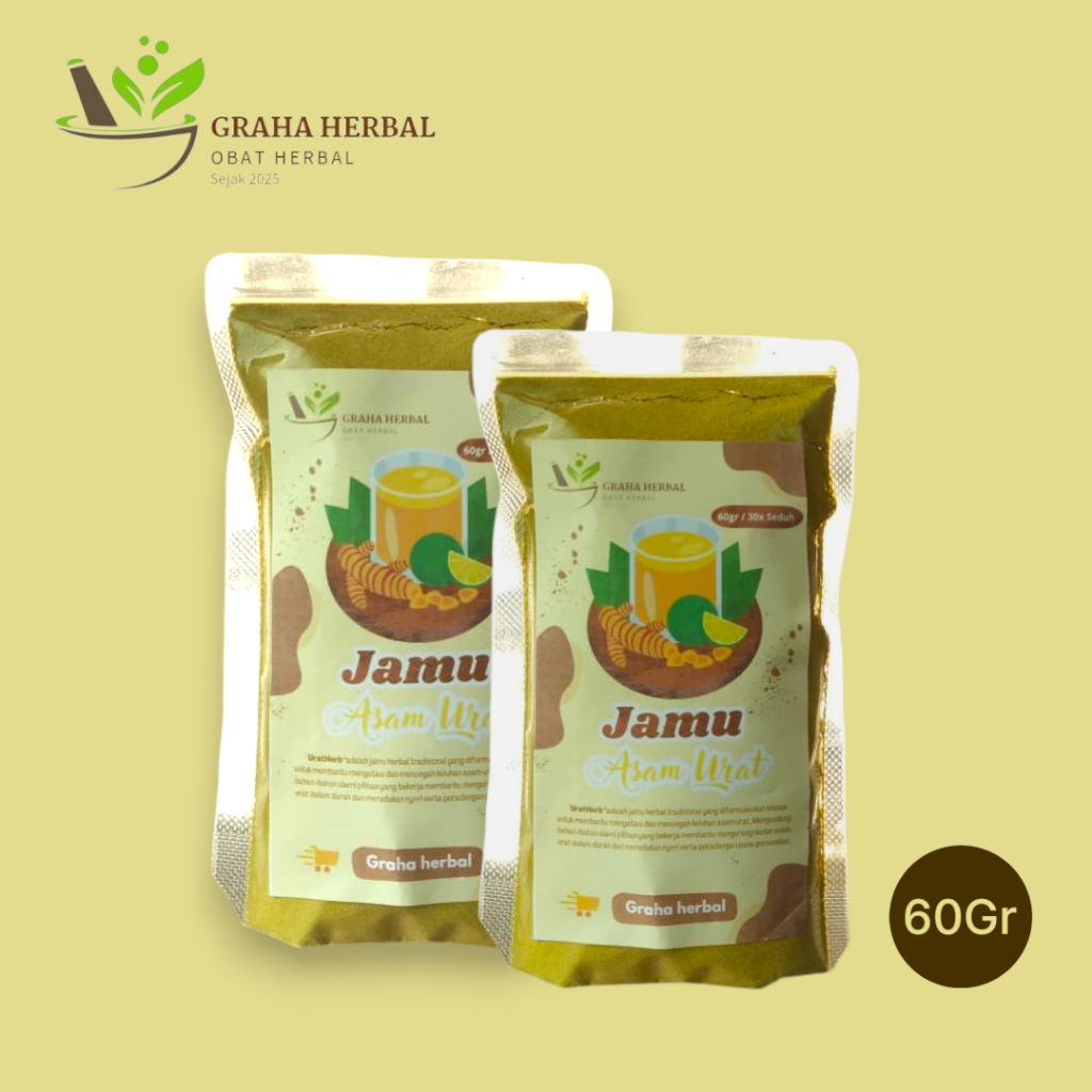 

JAMU HERBAL ASAM URAT 60g