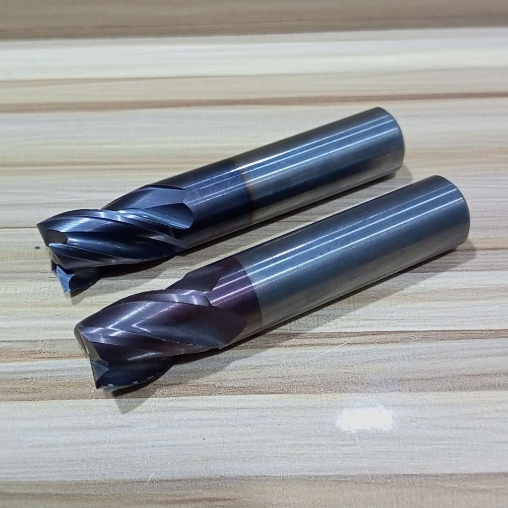 Endmill carbide 16mm 4flute Bor fais 16 4f pisau milling 16 mm