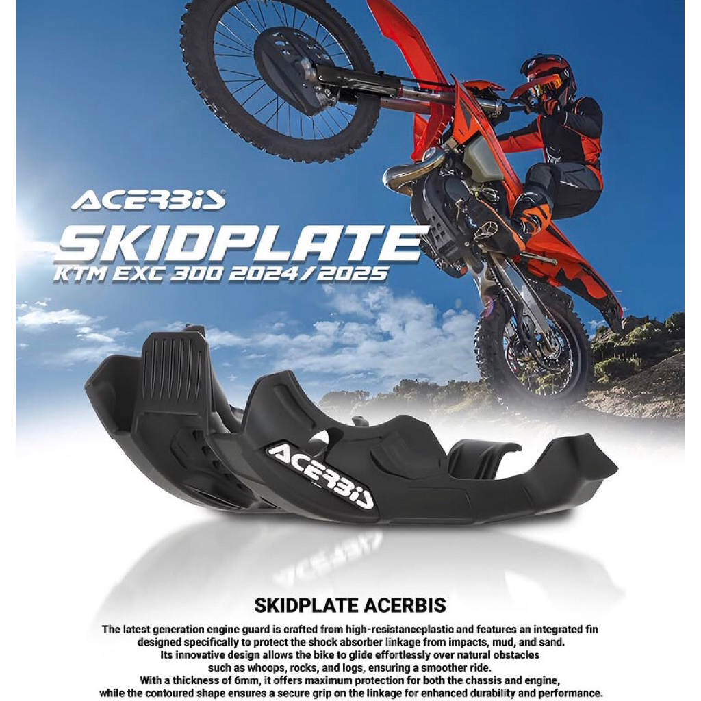skidplate ktm exc 300 2024/2025