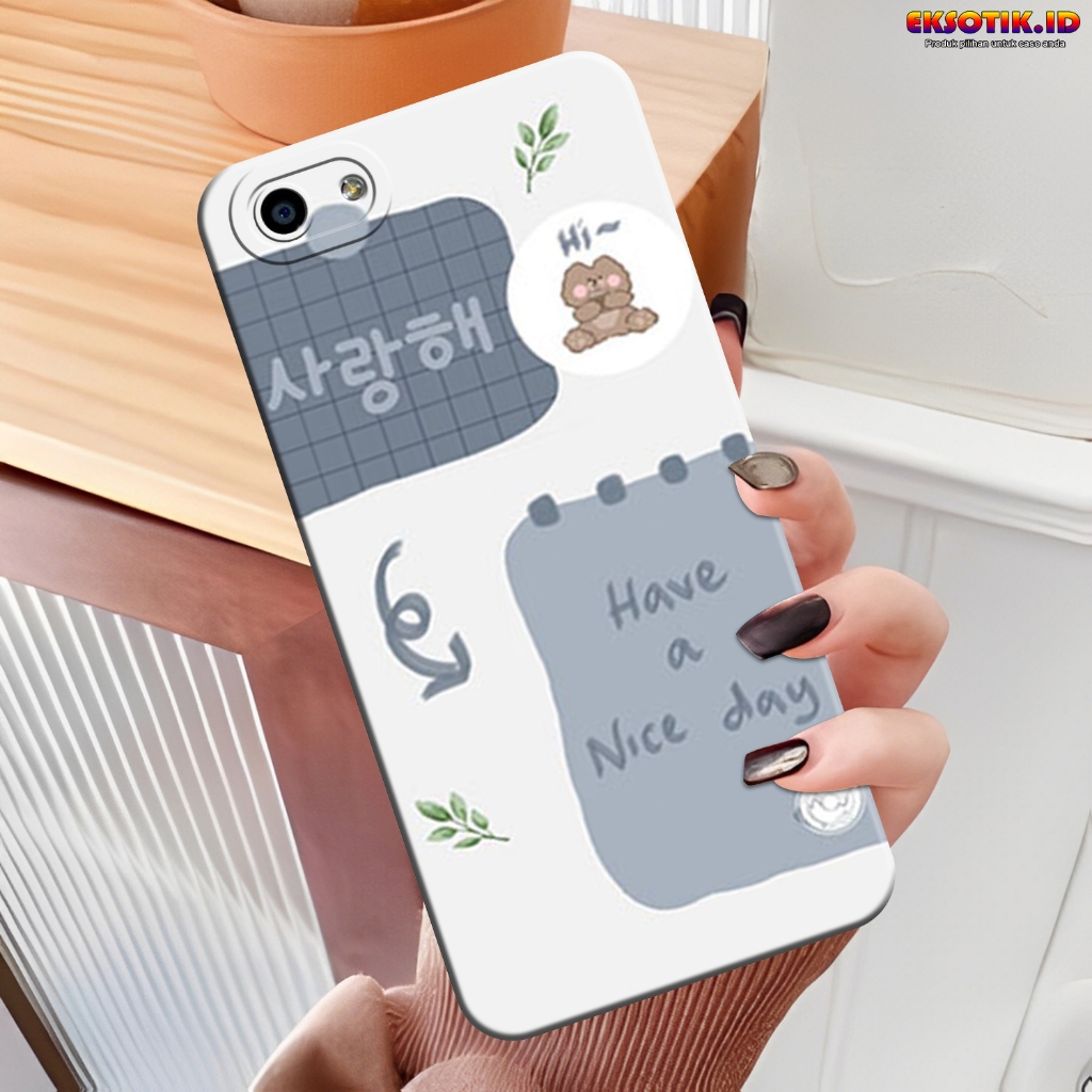 Case OPPO F1S- Eksotik.id - Casing  OPPO F1S - Case CUTE BEAR - Skin Handphone - Silikon  OPPO F1S -