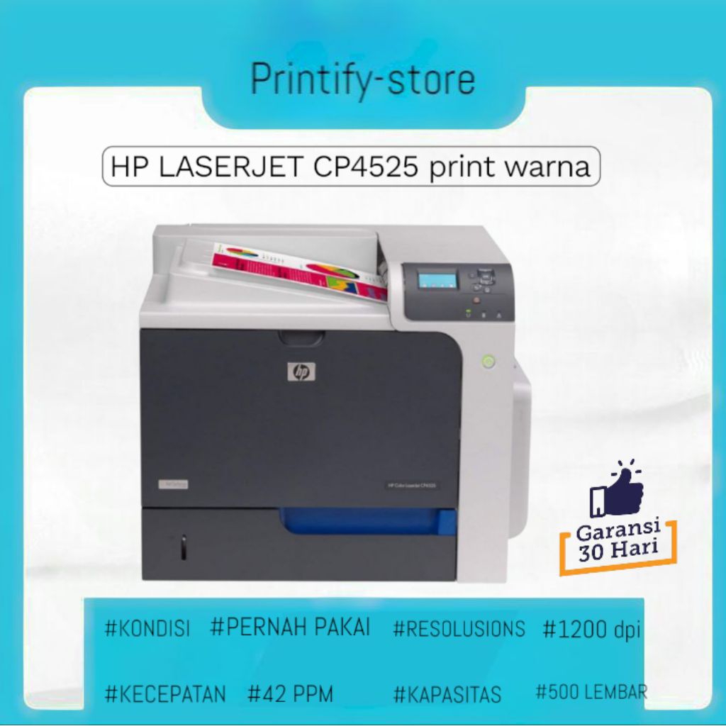 printer hp LaserJet pro cp4525 color f4