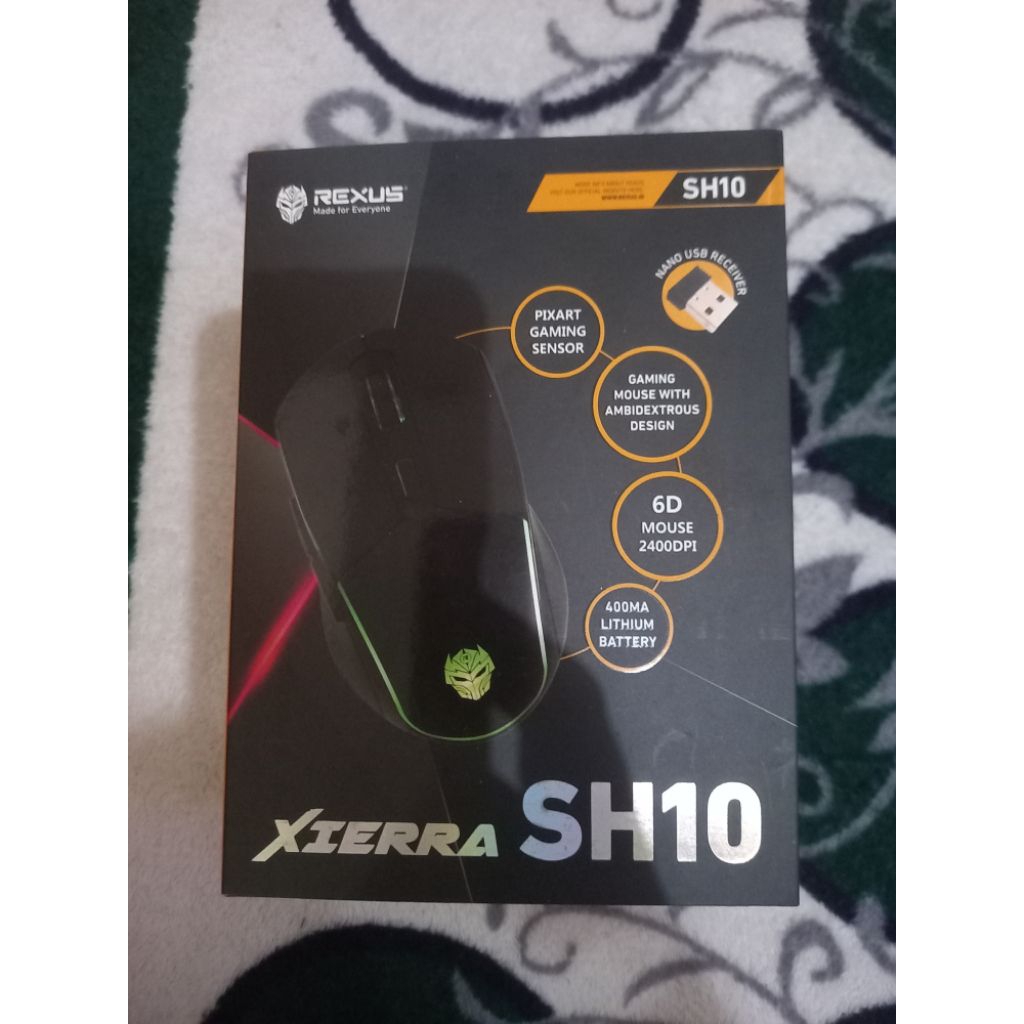 Mouse rexus xierra sh10 wiraless