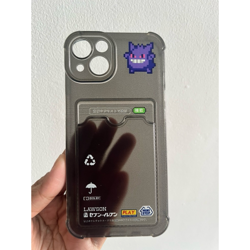 CASE IPHONE 13 BLACK TRANSPARANT