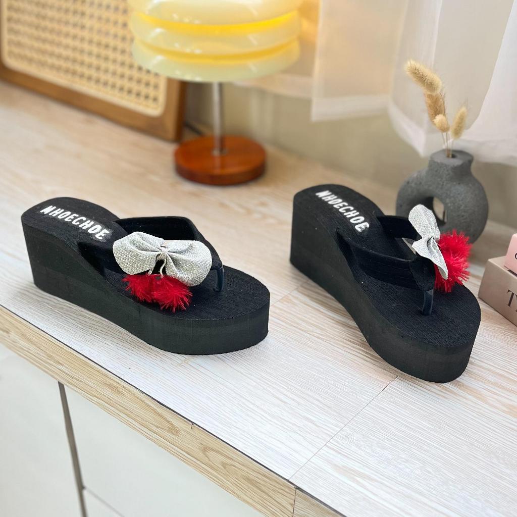 Camulucu - Sandal Spon Wanita / Sandal Spon 7cm / Sandal Jepit