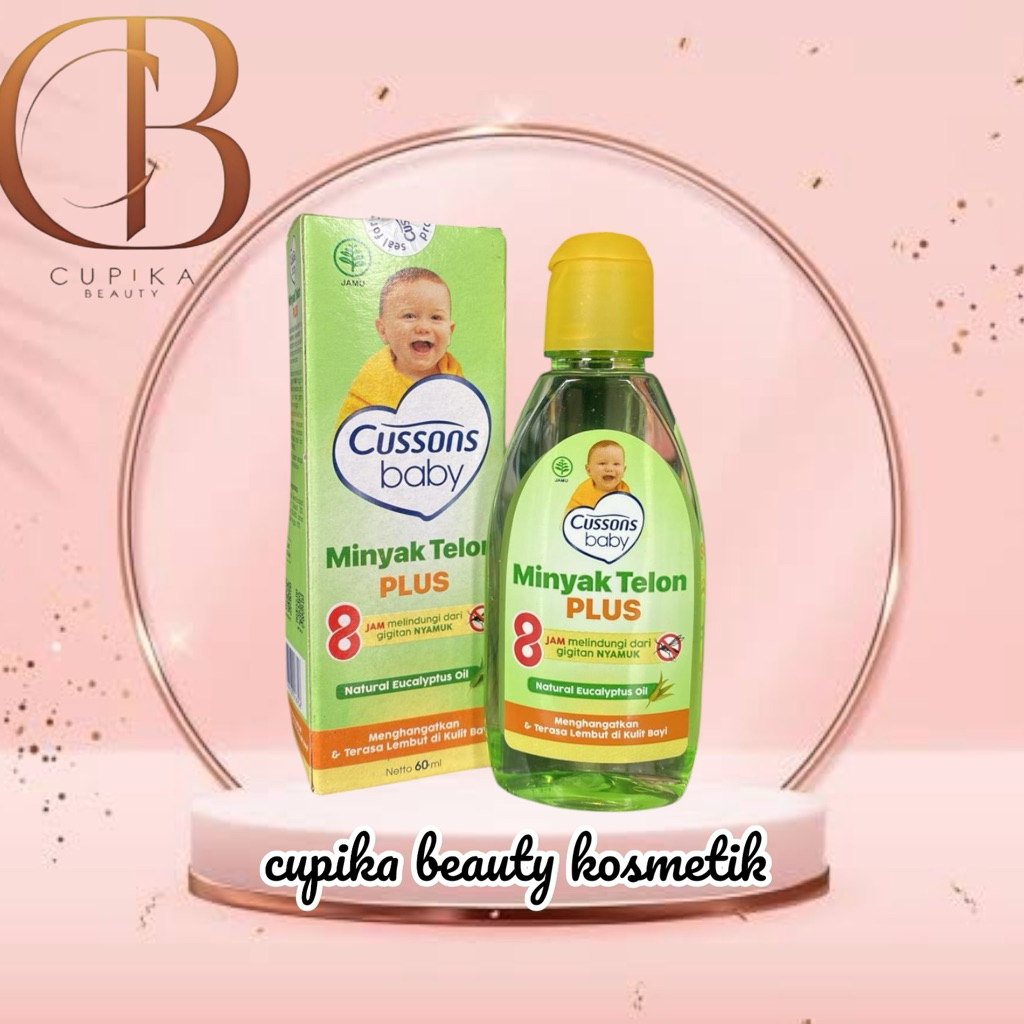cn.pz} CUSSONS BABY MINYAK TELON OIL PLUS 60 ML - MINYAK BAYI MULTIFUNGSI
