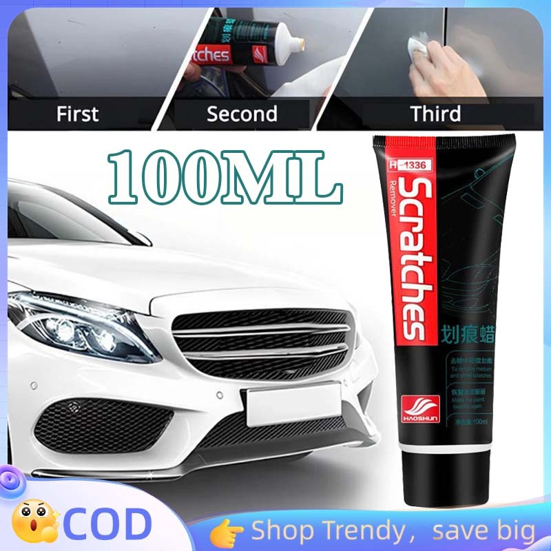 100g Kit Rubbing Compound Rubbing Compound Mobil Merah Kit Compound Penghilang Baret Kompon Body Mot