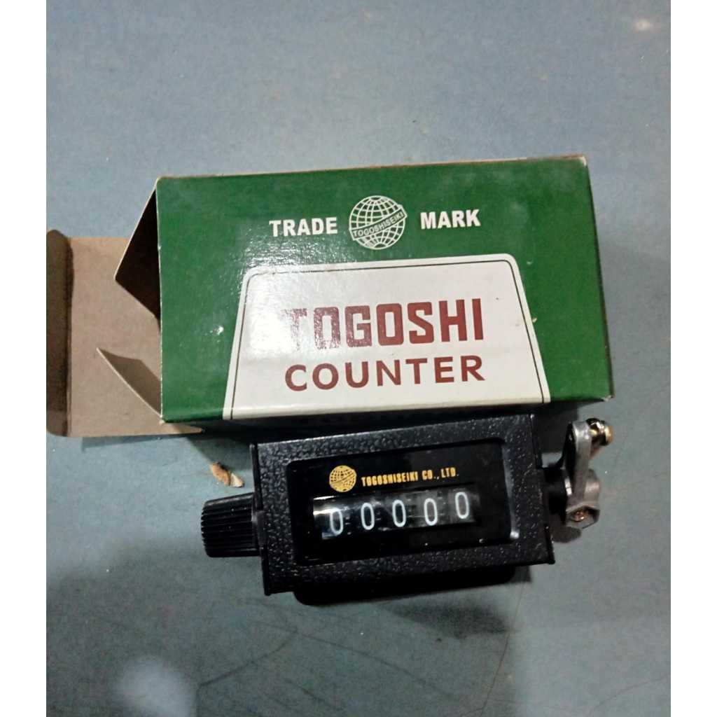 Counter TOGOSHI RS-5 5 digit/counter mesin/alat penghitung
