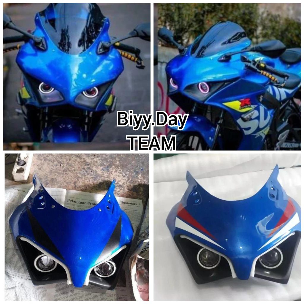 Cover Headlamp Suzuki GSX R150 model Ducati Panigale lampu