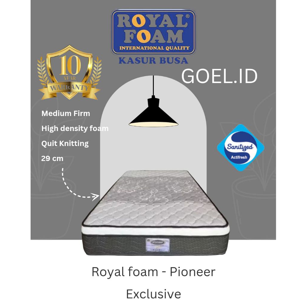KASUR BUSA ROYAL TEBAL MURAH BAGUS BERKUALITAS / ROYAL FOAM BUSA TEBAL KAIN QUILTING BANDUNG