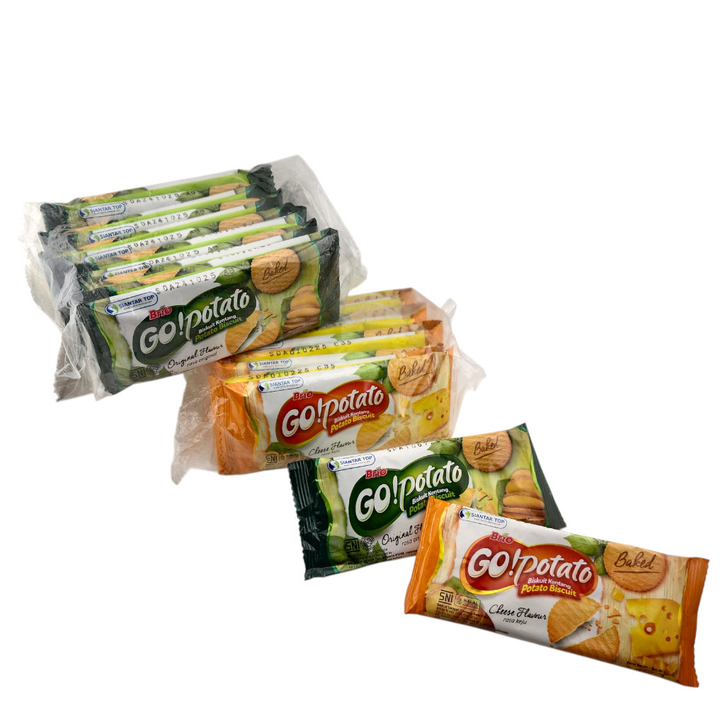 

Brio Go Potato PACK - Netto 10 bks x 14 gr